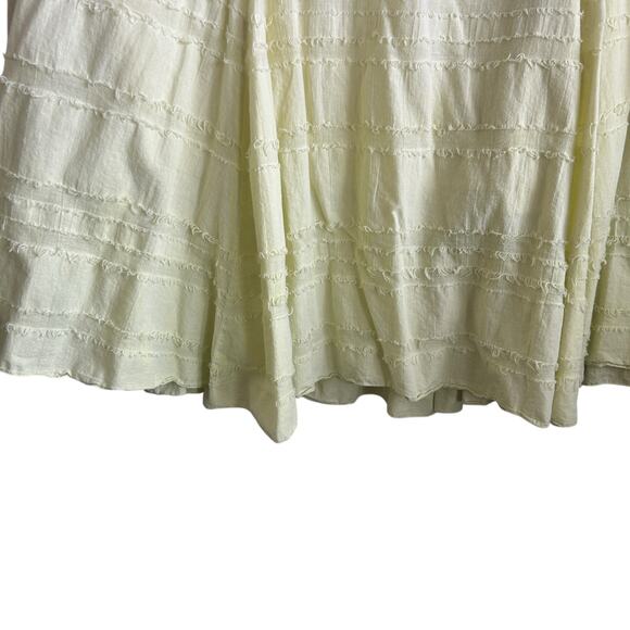 Ruby Rd Maxi Skirt Women 24W Yellow‎ Gradient Tier Boho Chic Cowgirl Western Y2K - Picture 6 of 12